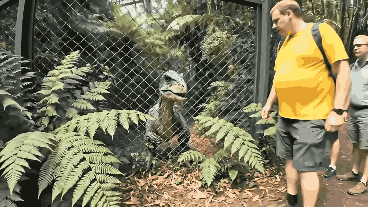 Mysteries Zoo: Realistic Dinosaurs and Giant Snakes on Camera!