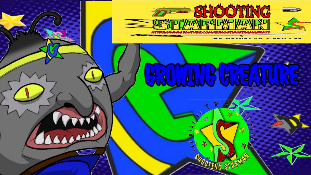 Meet Growingman's goofy monster buddy, Growing Creature, making his big debut.