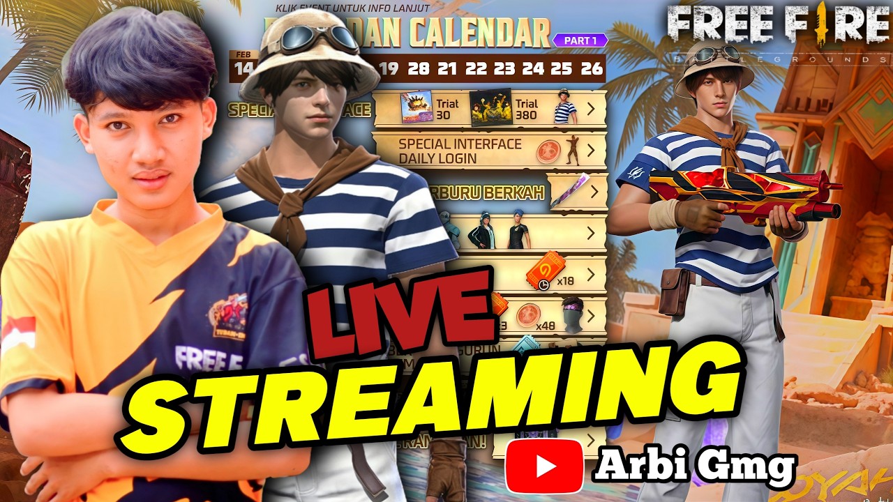 MABAR FREE FIRE PUSH RANK TC BERHADIAH #shorts #freefire