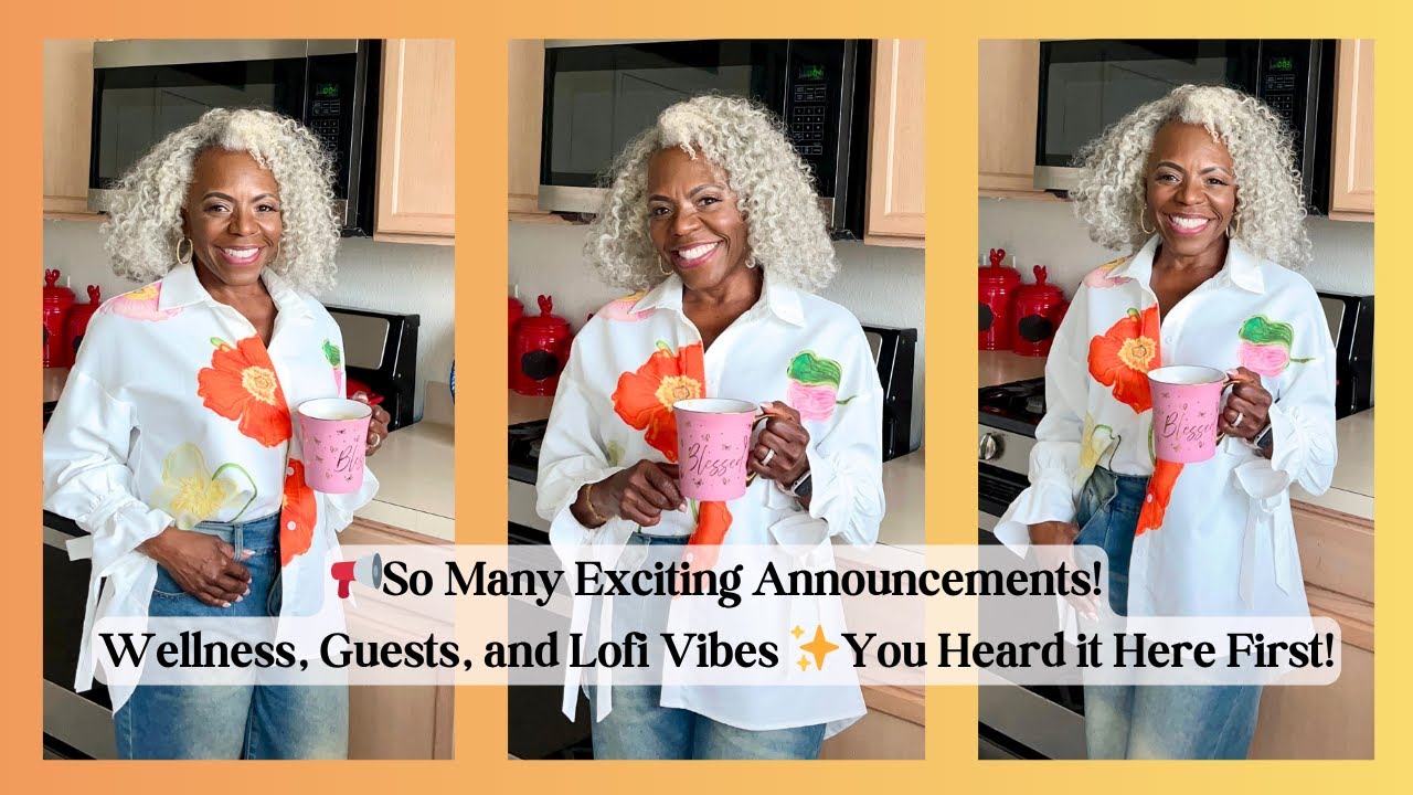 ☕Coffee with Angel | Midlife Wellness, Monthly Guests & a New Vibe You’ll LOVE 🎶| Angel Cornelius