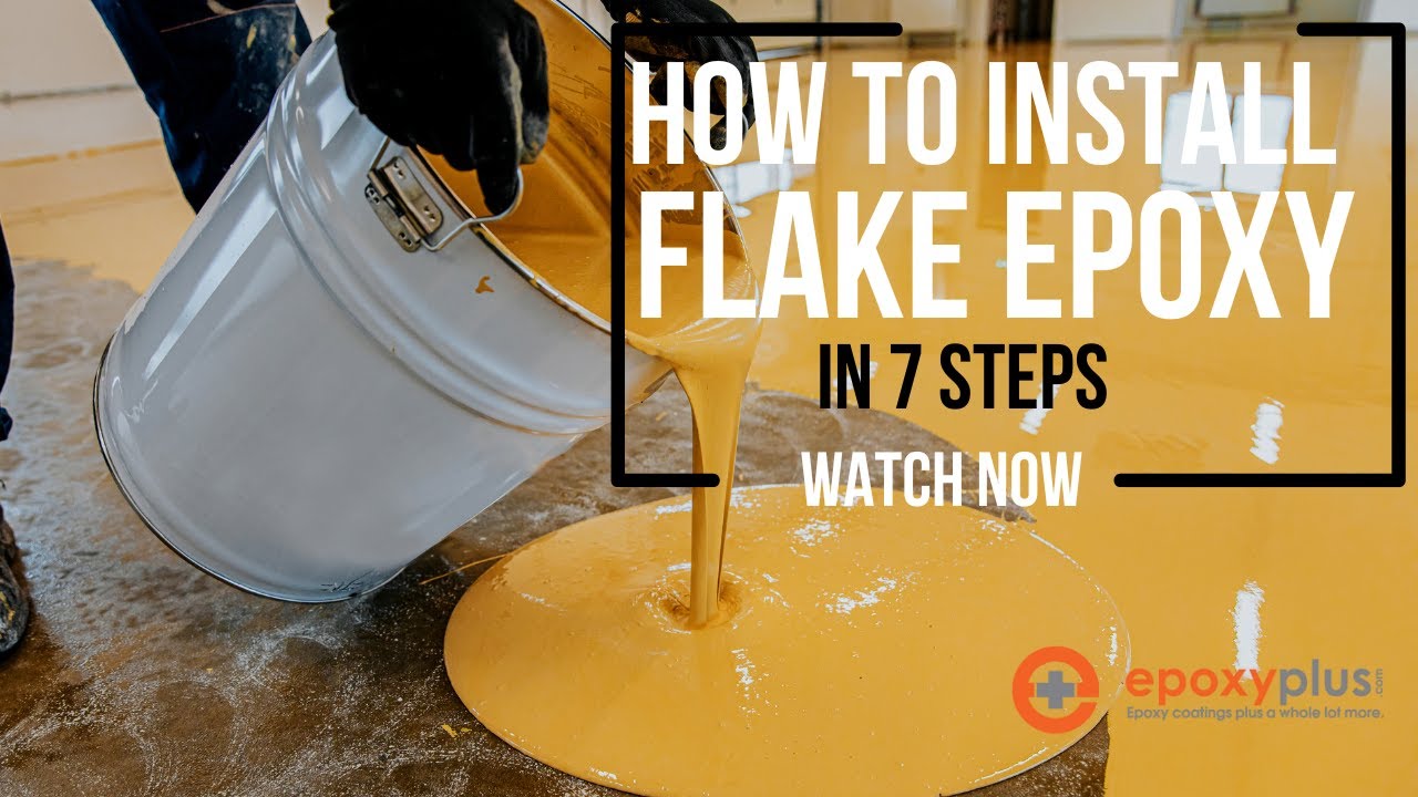 How to Install an Epoxy Flake Floor in 7 Easy Steps- Brief Overview