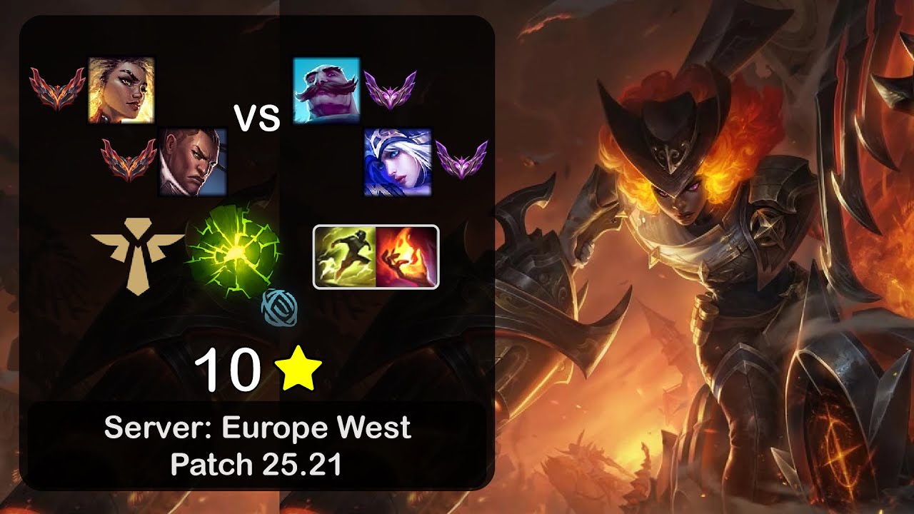 Rell Support + Lucian vs Braum + Ashe - EUW GrandMaster - Patch 25.21