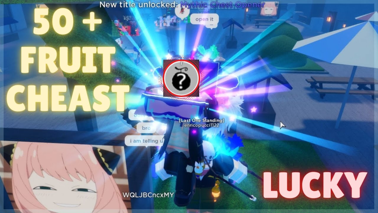 (GPO) I Opened a MYTHICAL CHEST... LUCKY? & 50+ FRUIT CHEST