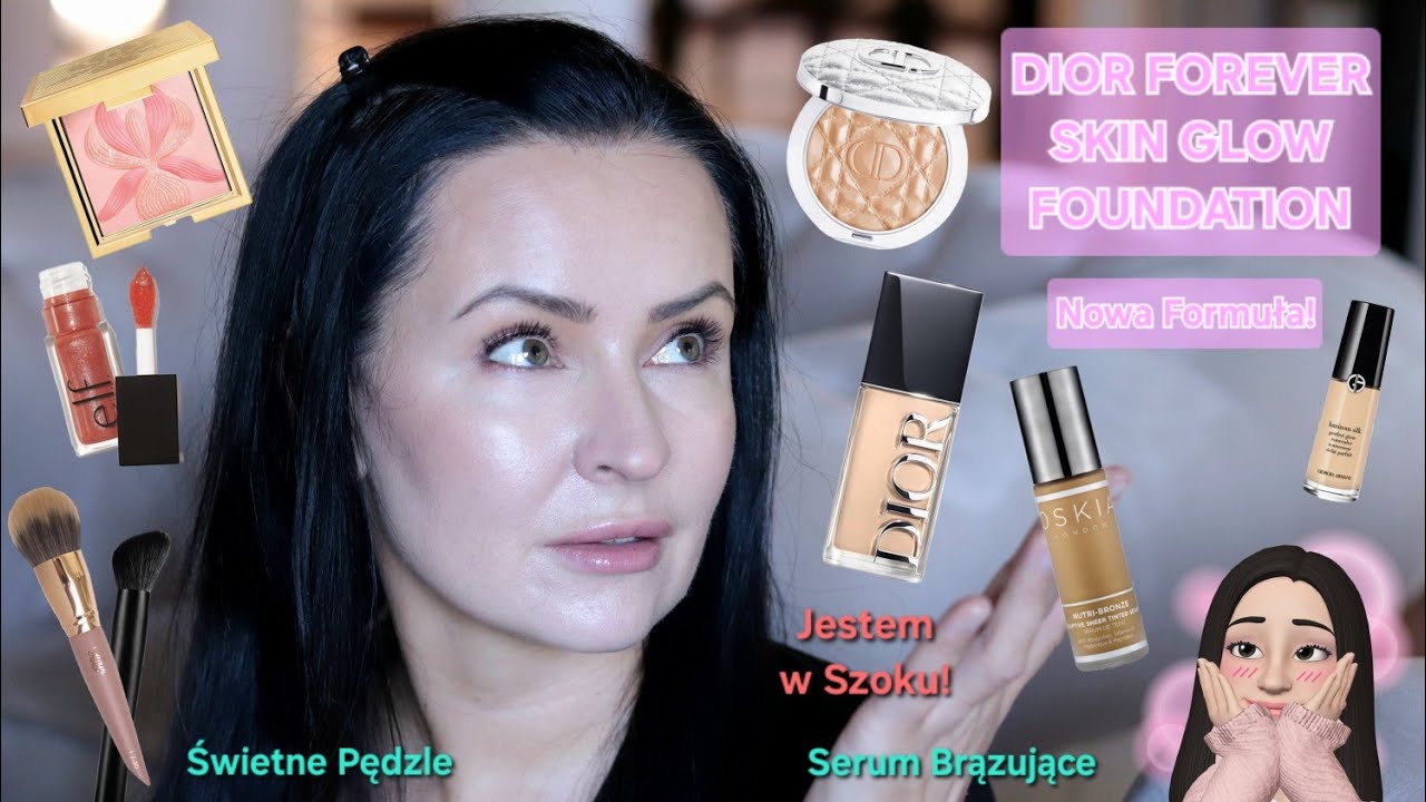 Dior Forever Skin Glow - Reformulacja! 🤩 Przegadany Makijaż do Kawy ☕️
