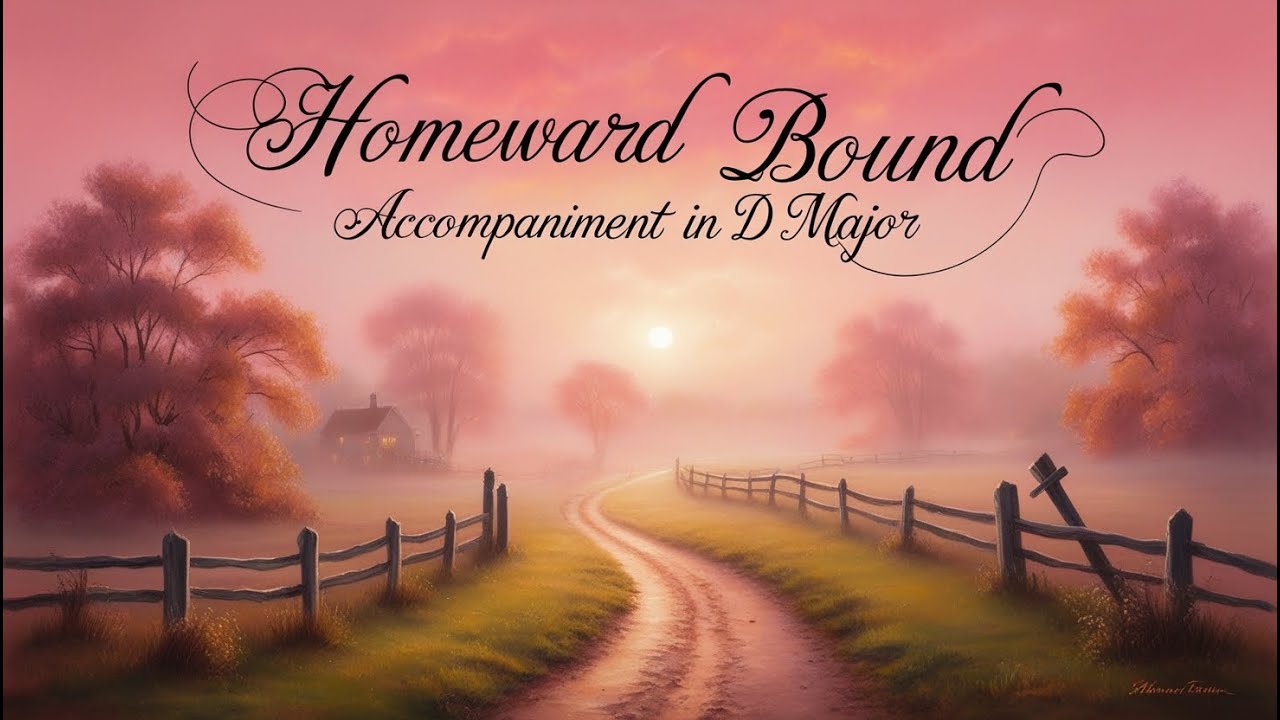 Homeward Bound Accompaniment D Major