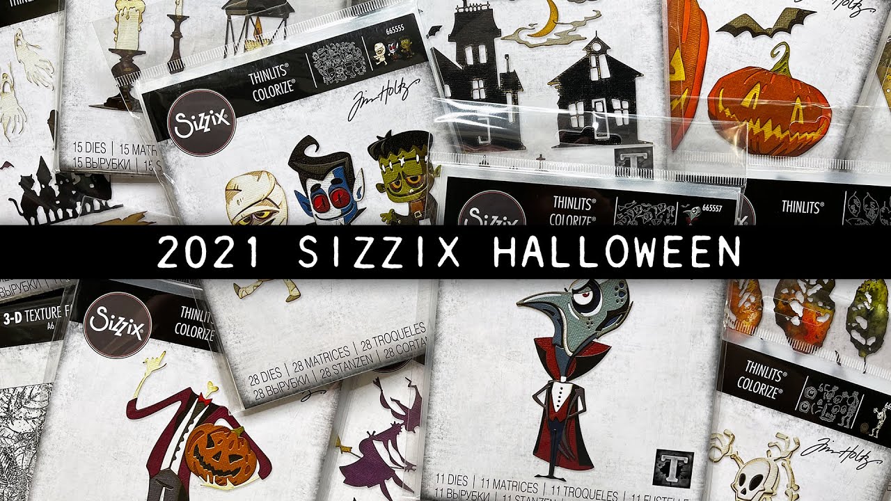Tim Holtz Sizzix Halloween (2021)