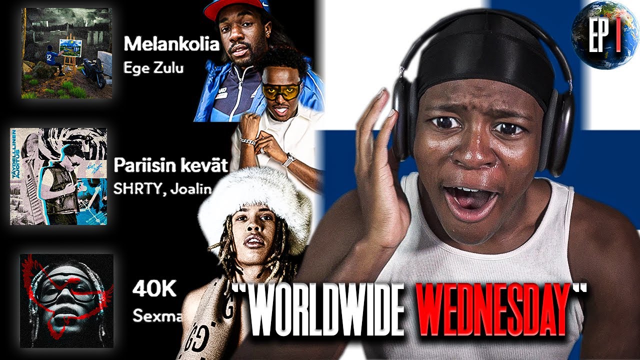 MY FIRST TIME REACTING TO FINNISH RAP!!!| FINLAND has RAPPERS that sound like THIS...