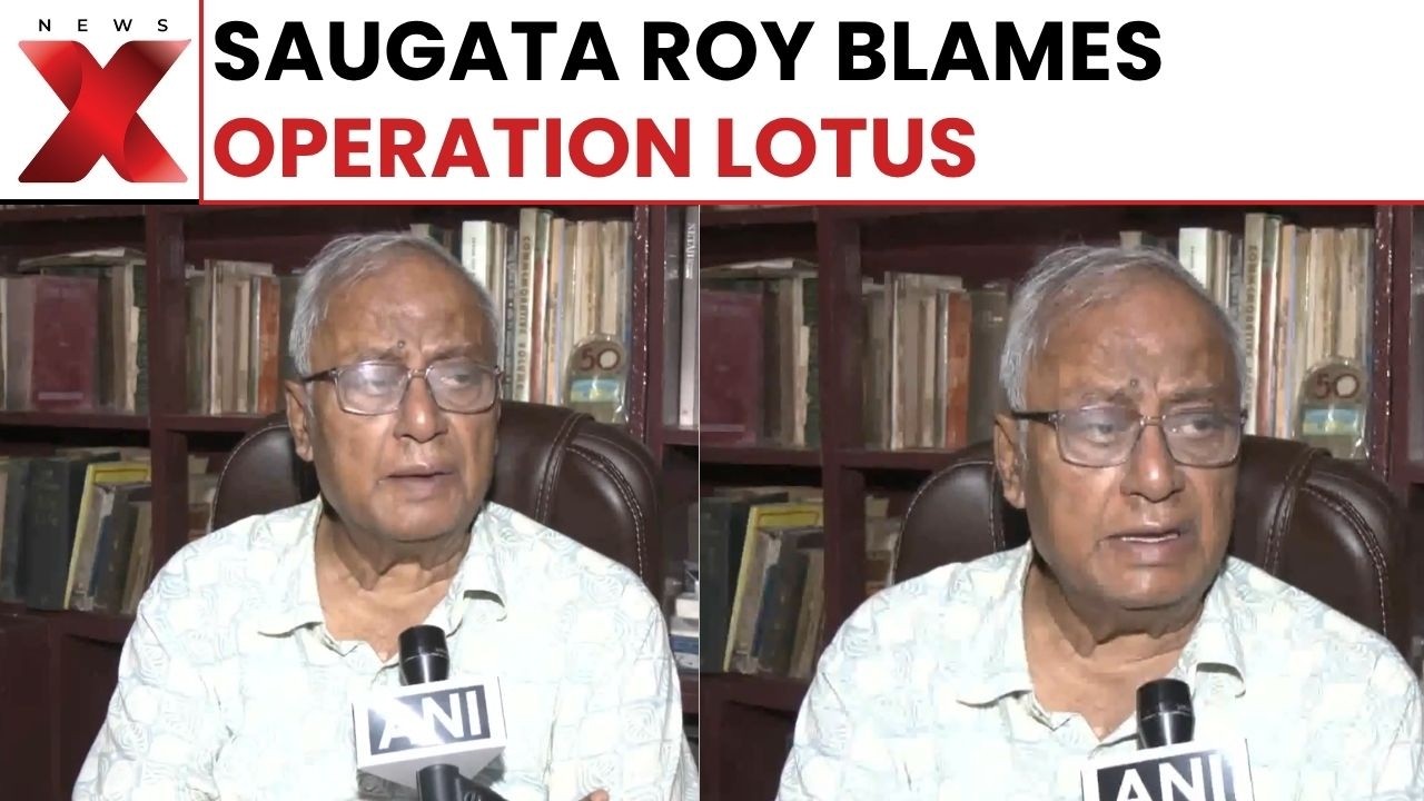 Saugata Roy Blames BJP's 'Operation Lotus' For TMC Rebellion In Bengal | Latest News | NewsX