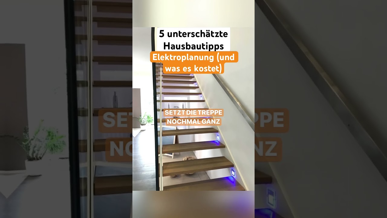 Untersch&auml;tzte Hausbautipps f&uuml;r die Elektroplanung: Videosprechanlage, Notstromfunktion etc