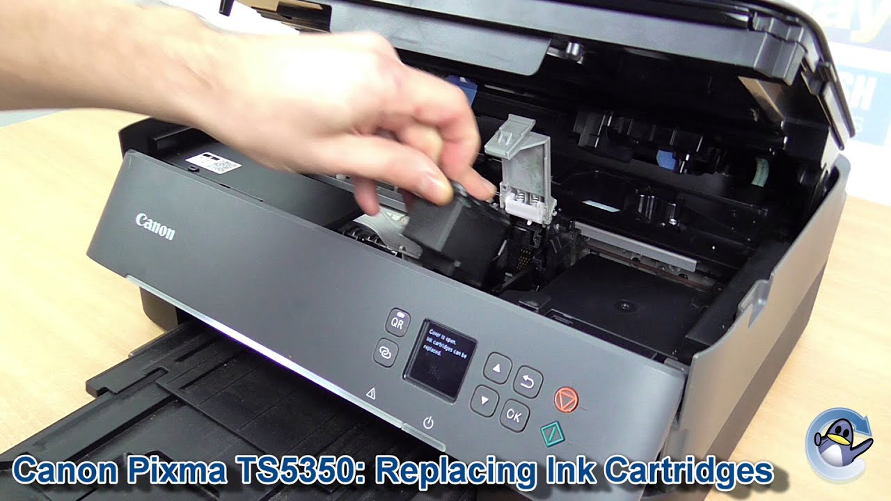 Canon Pixma TS5350: How to Change/Replace Ink Cartridges