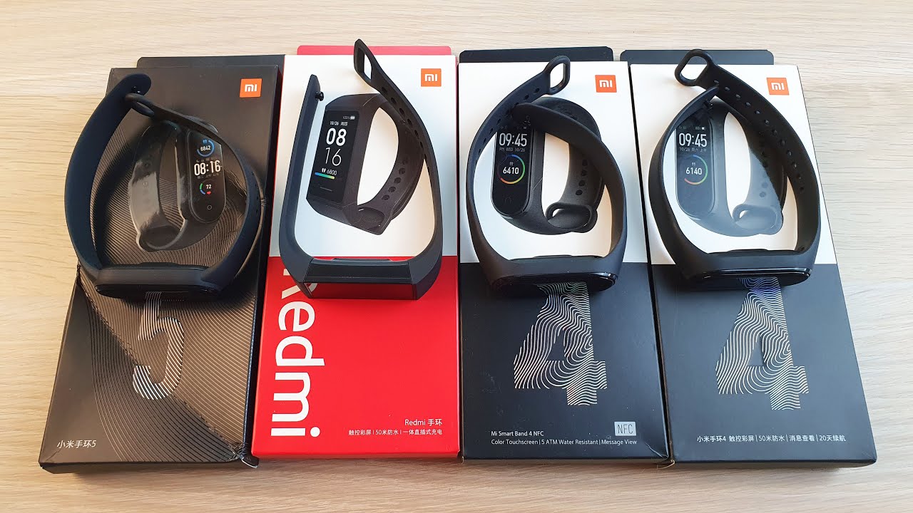 XIAOMI MI BAND 4 VS MI BAND 5 VS REDMI BAND - ЧТО ВЫБРАТЬ? ПОЛНОЕ СРАВНЕНИЕ!