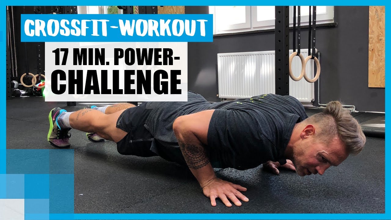 17 MIN CrossFit-Challenge: Schaffst du das Power-Workout mit Trainer René? 💥