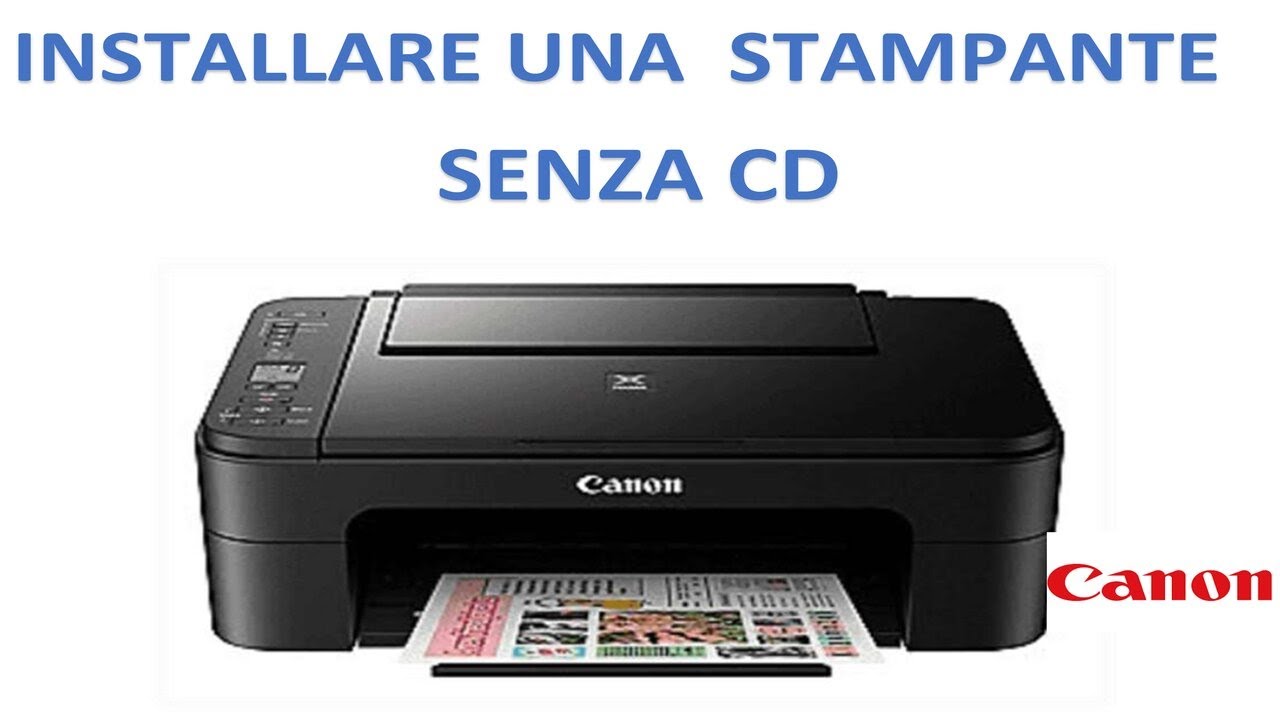 Come INSTALLARE  una Stampante senza CD