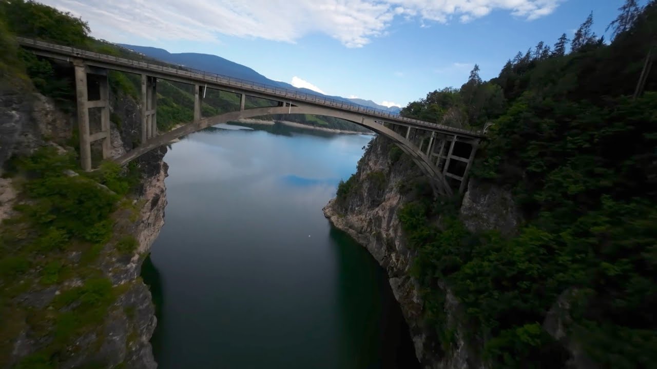 Lago Di Santa Giustina FPV TOUR 🇮🇹