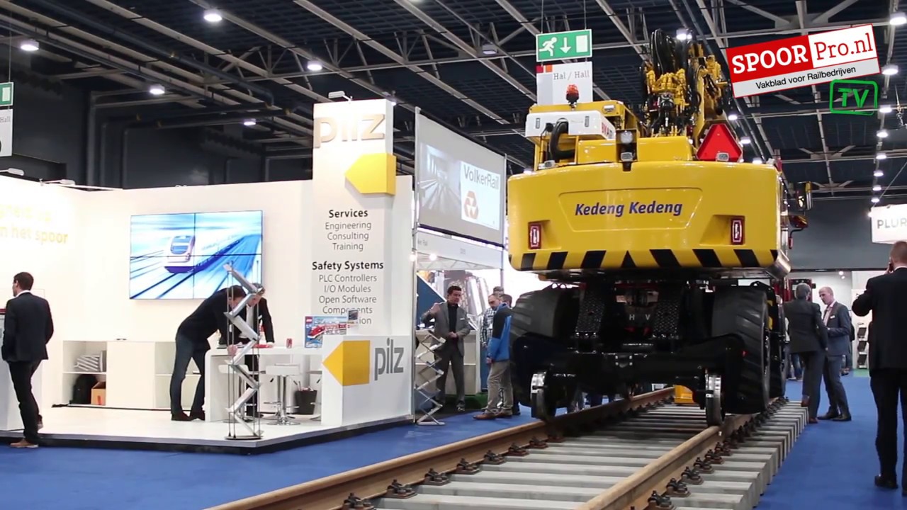 Video of RailTech 2015 at Jaarbeurs Utrecht (SpoorProTV)