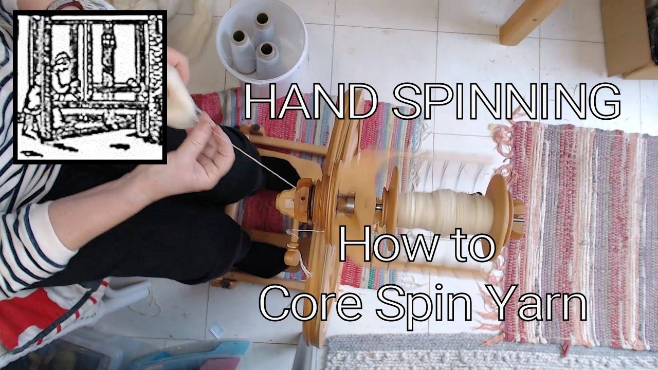 CORESPINNING - HANDSPINNING #handspunyarn #handspun #emfyarn