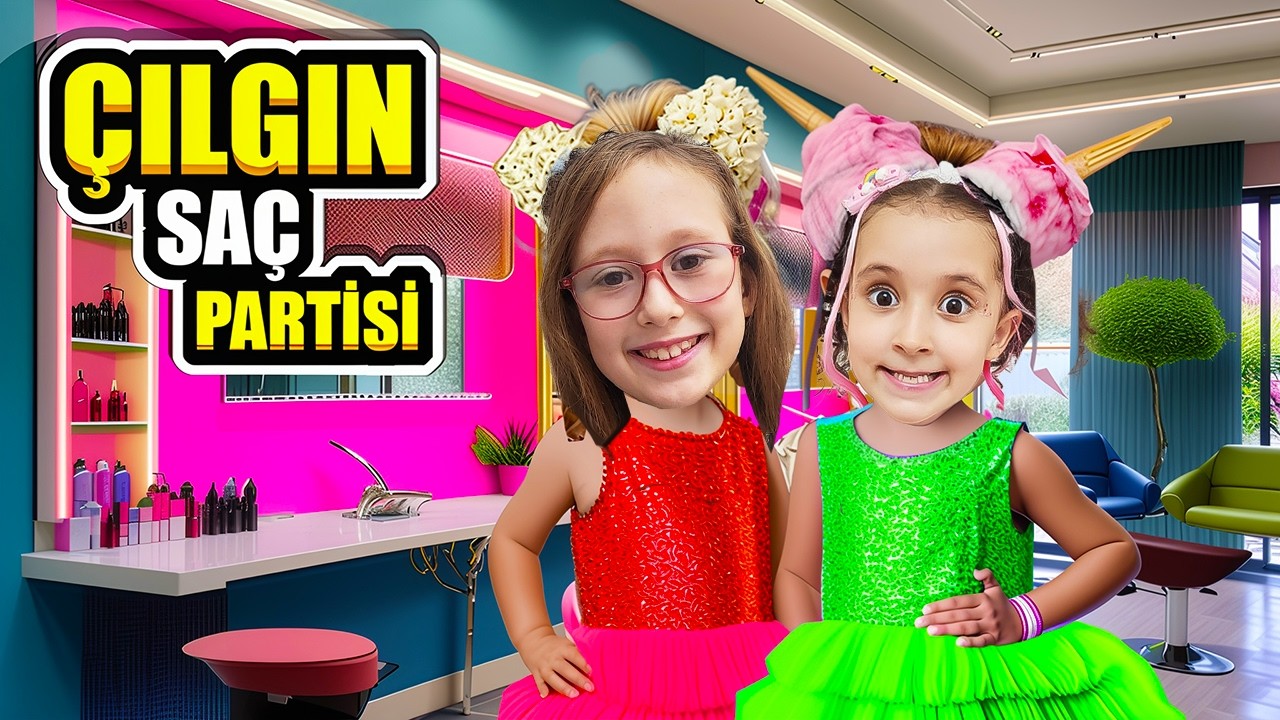 BAHAR VE BANU ALYA ÇILGIN SAÇ PARTİSİNE KATILDI !! BAKALIM SAÇLARI NASIL OLDU ?!