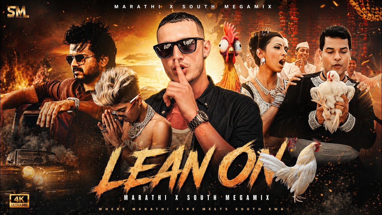 Lean On x Kombadi Palali (Megamix)🐔⚡️: Marathi x South x English - Electrolesh