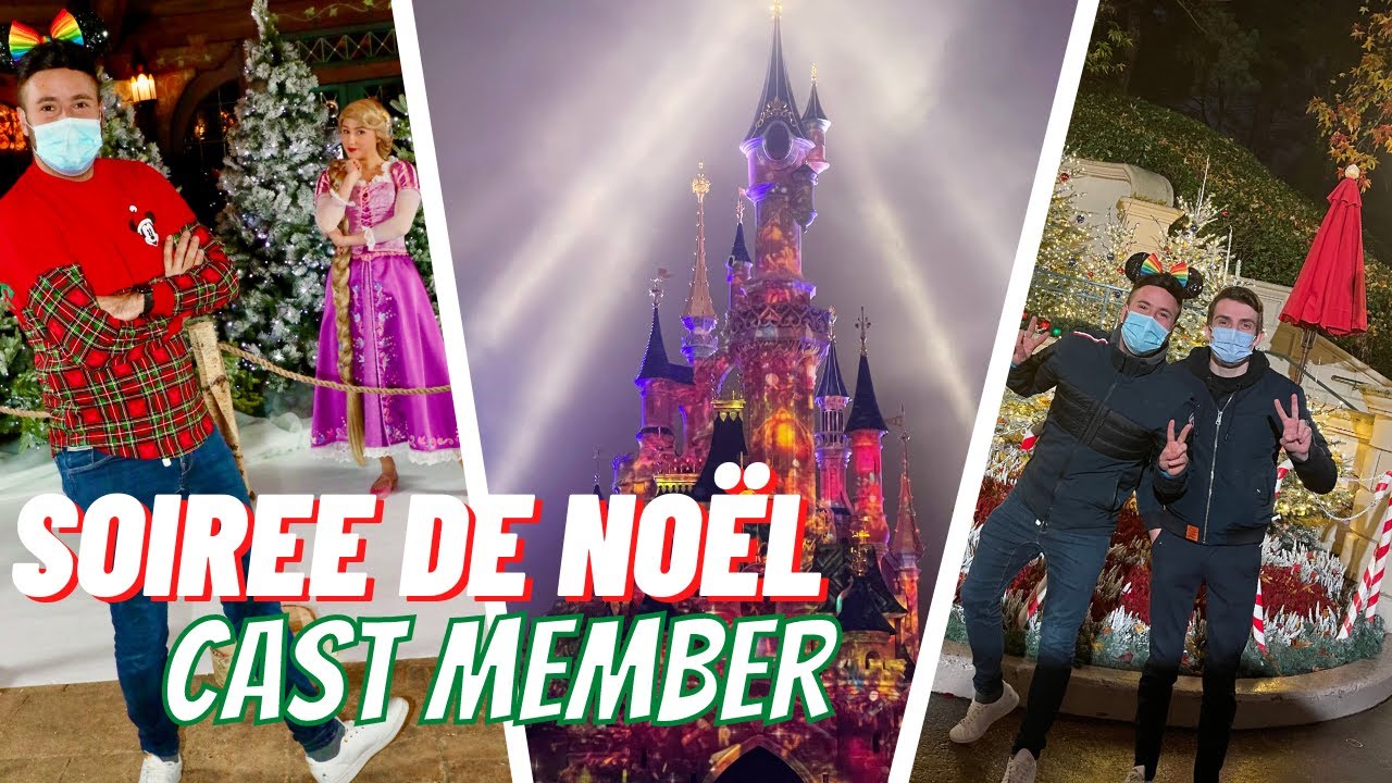 SOIREE DE NOEL DES CAST MEMBERS ! PREMIERE : Nouveau Show Stop Parade de Noël !