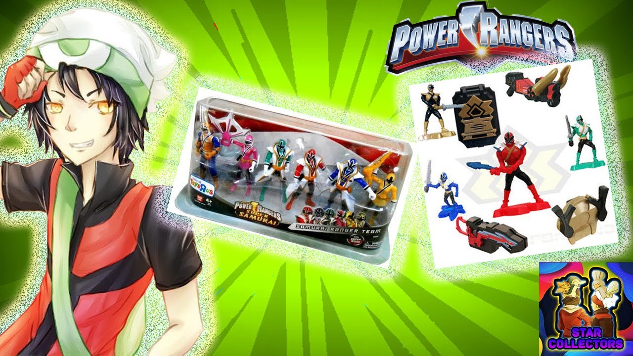 Power Rangers Samurai|Figuras de Bandai