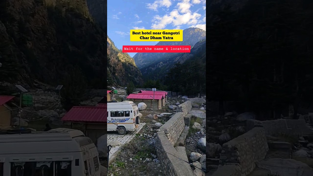 Best hotel to stay in near Gangotri Char Dham #shorts #trending #gangotri #chardham #chardhamyatra