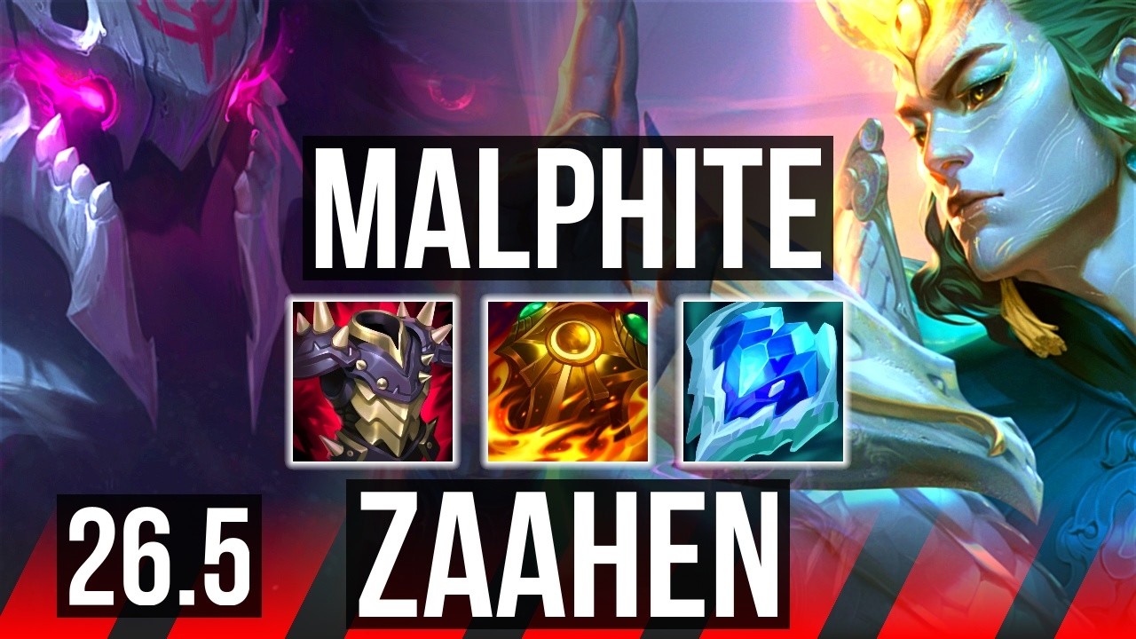 MALPHITE vs ZAAHEN (TOP) | KR Master | 26.5