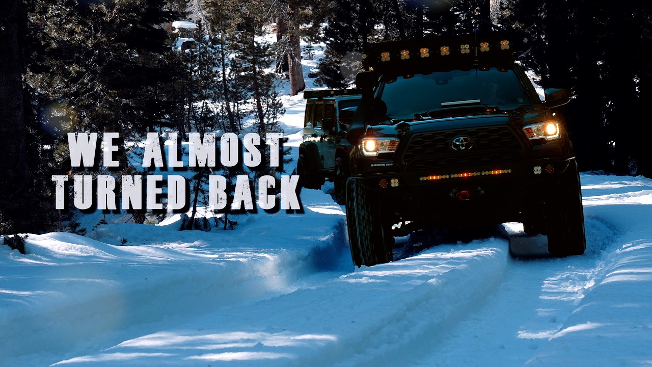 Snow Wheeling & Lake Camping in Humboldt-Toiyabe National Forest | Winter Overland Trip