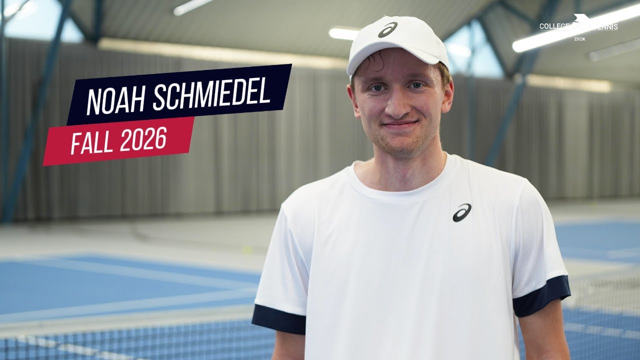 Noah Schmiedel | Former Top 10 GER U18 & Top 150 Men's | est. UTR 12+ | College Tennis Recruiting