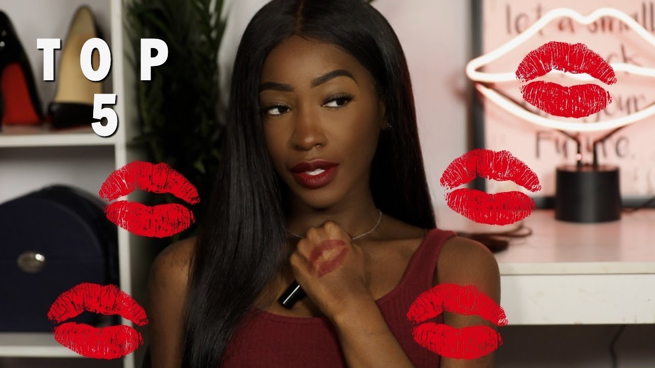 My Top 5 Red Lipsticks Swatched | Too Much Mouth