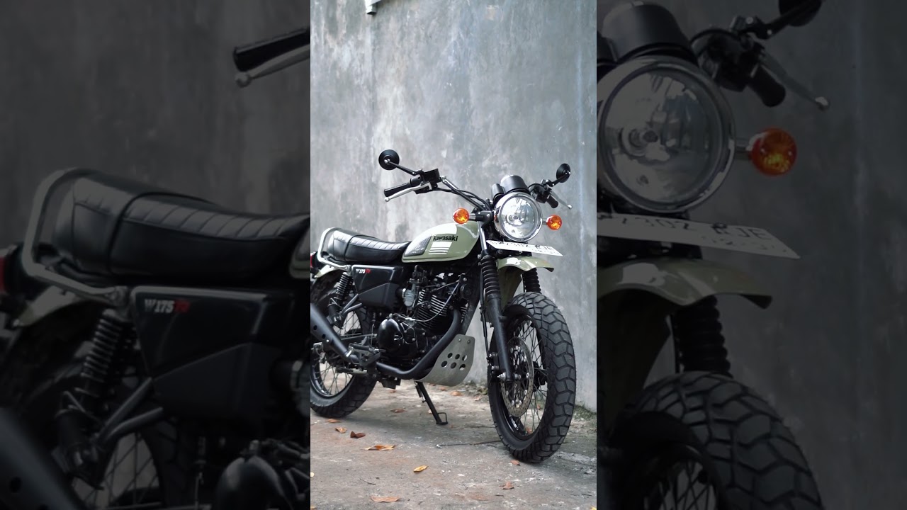W175 TR rubah aliran klasik - keren banget!!! #bengkelteras