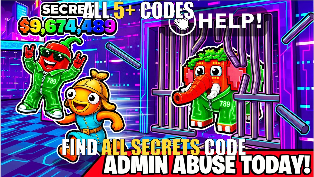 ESCAPE PRISON FOR BRAINROTS MAP FORTNITE CREATIVE - ALL SECRETS CODE (ALL 5+ CODES)