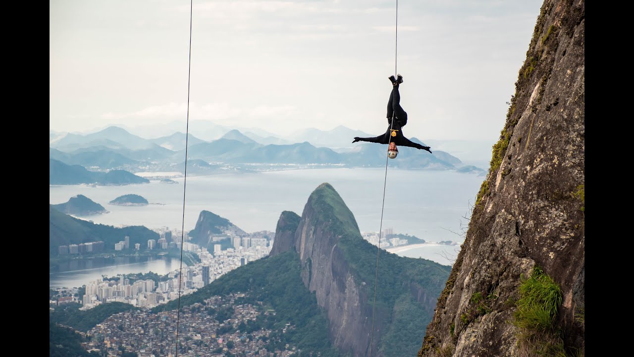 O maior rapel do Rio de Janeiro.