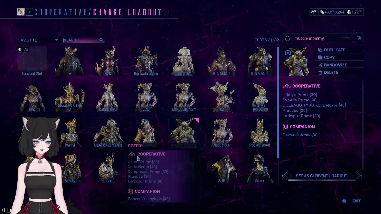 [LR 1] Warframe Wednesday!!! | !discord !socials
