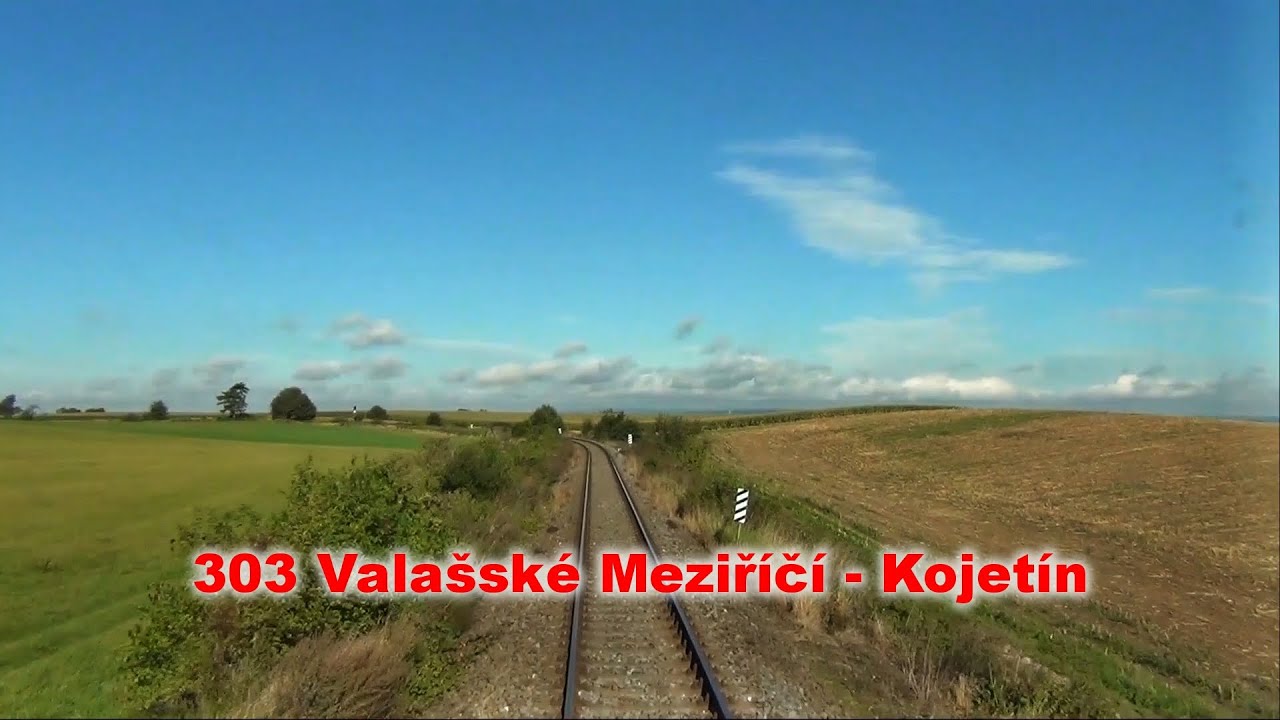 Trať 303 Valašské Meziříčí - Kojetín
