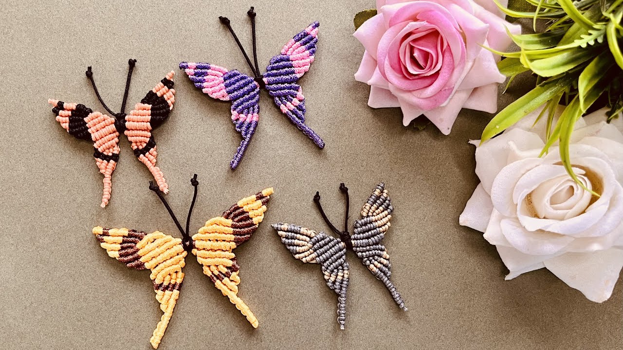 Macrame Butterfly 🦋