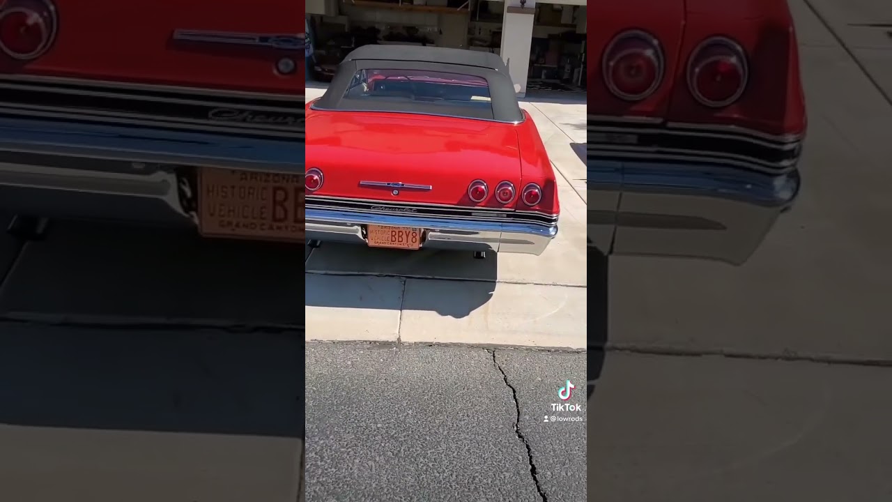 65 Chevrolet Impala Convertible LOWROD 🔥 