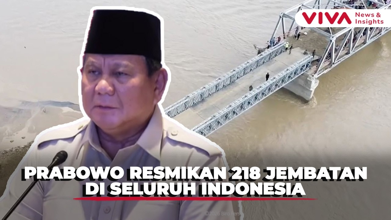 Hanya 2,5 Bulan, TNI AD Bangun 218 Jembatan di Indonesia