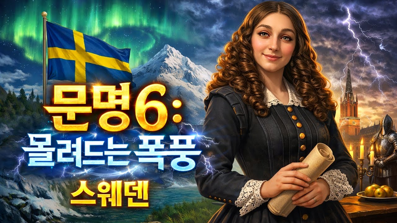 평화를 지키기 위해 필요한 이것! / 문명 6: 몰려드는 폭풍(Sid Meier's Civilization VI: Gathering Storm) 스웨덴 게임 플레이
