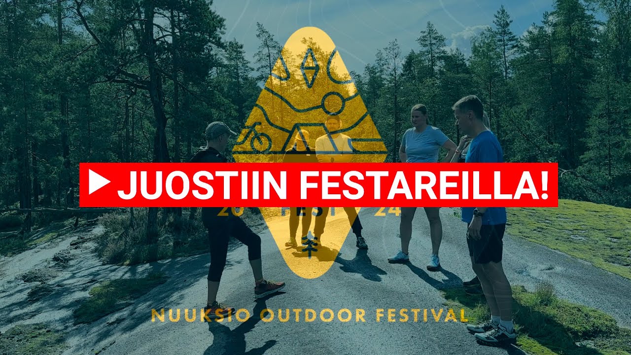 Seikkailujuoksijan polkujuoksun tekniikkakurssi NouxFestillä