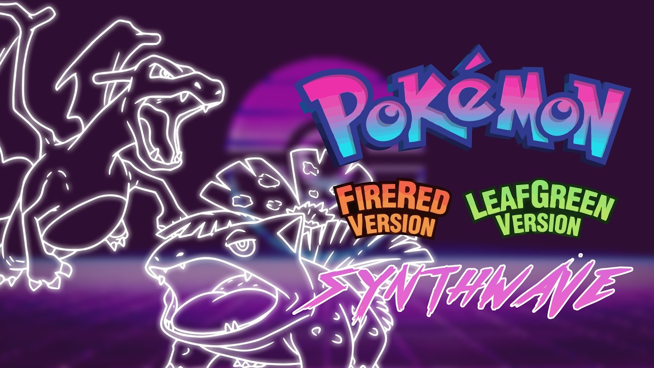 Pokémon FireRed & LeafGreen – Cerulean City (Synthwave Remix | Nintendo Switch Celebration)