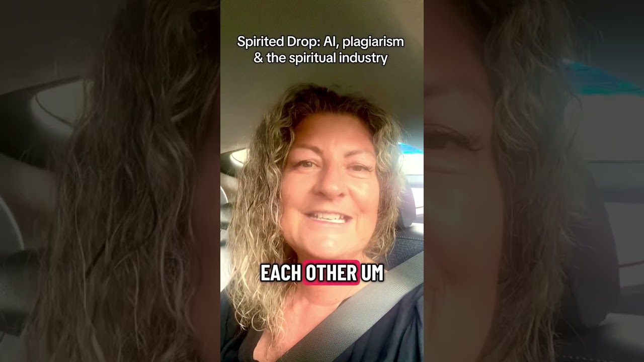 Spirited Drop: AI and spiritual content