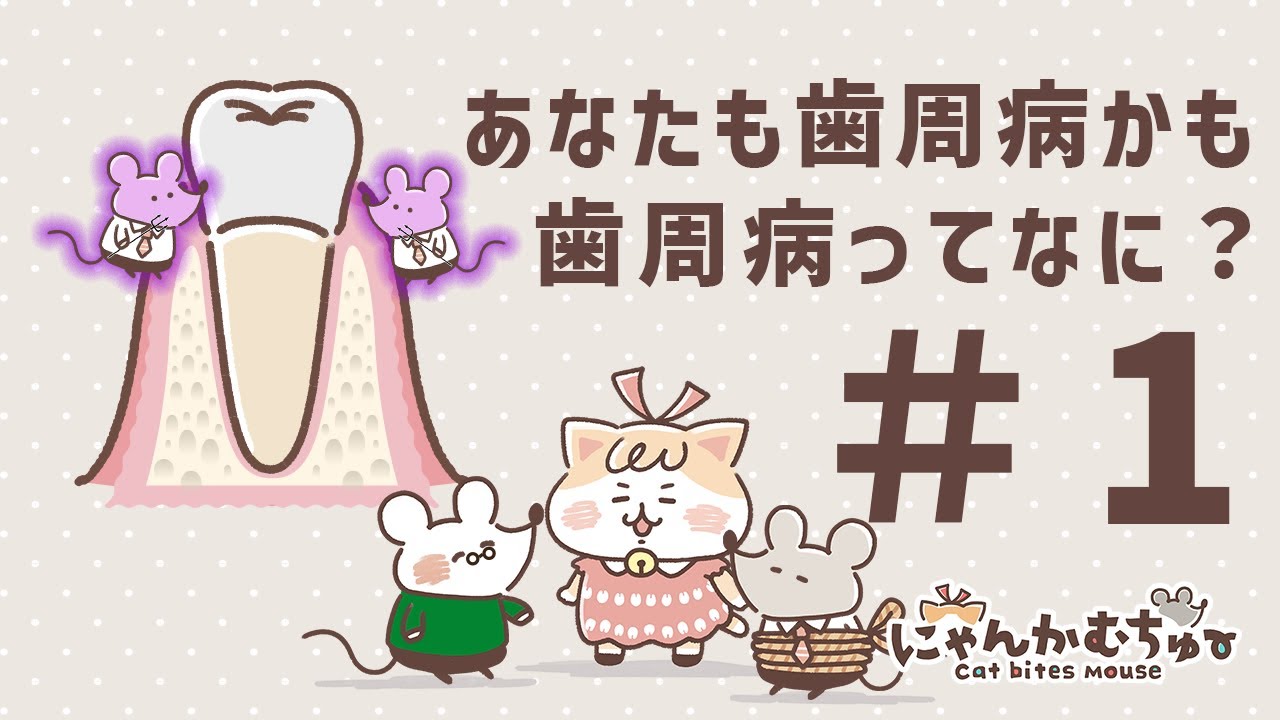 【歯周病とは】#1 あなたも歯周病かも。 歯周病ってなに？