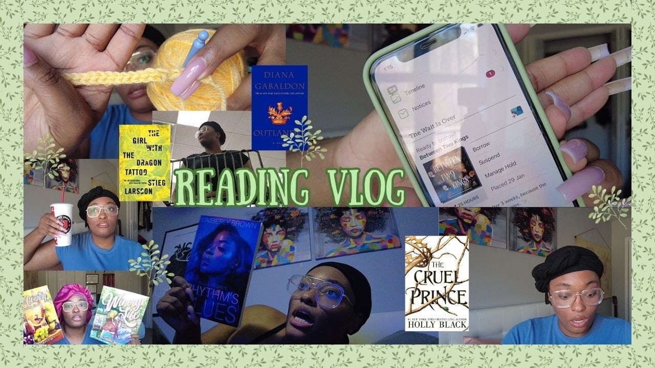 crocheting, thrifting, & trying to read my tbr 🧶