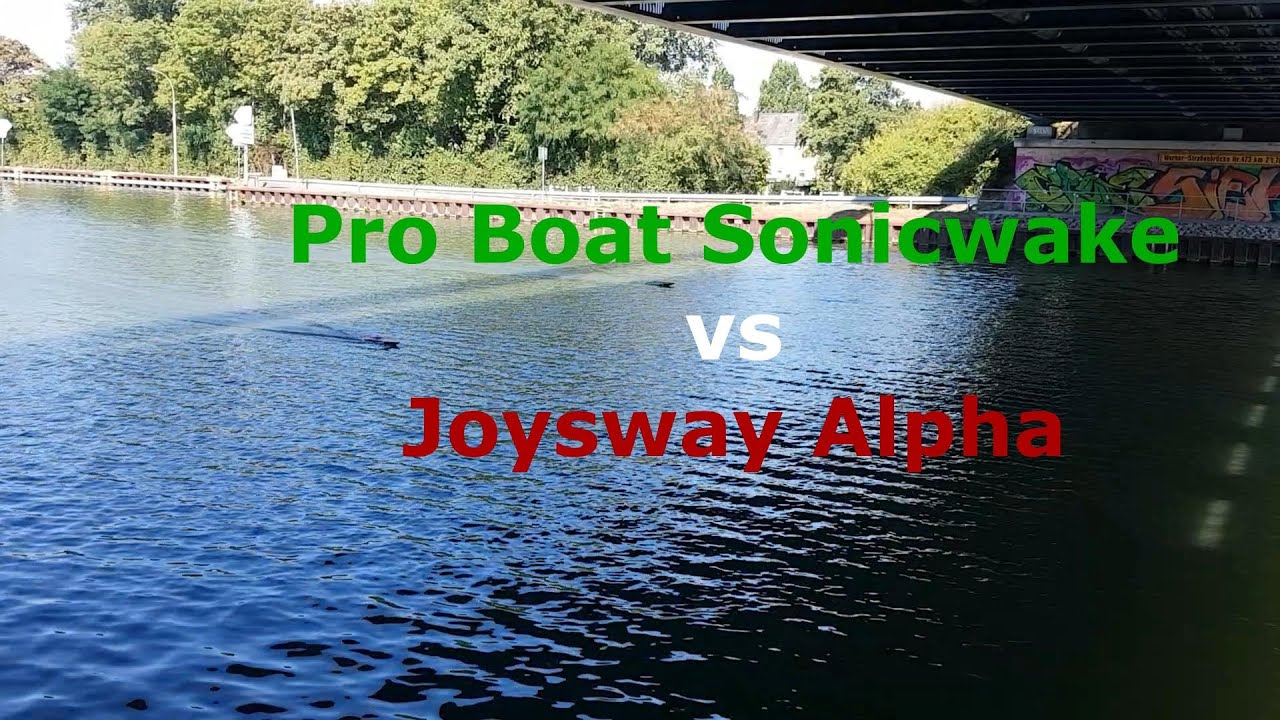 RC Powerboats, Joysway Alpha vs Proboat Sonicwake