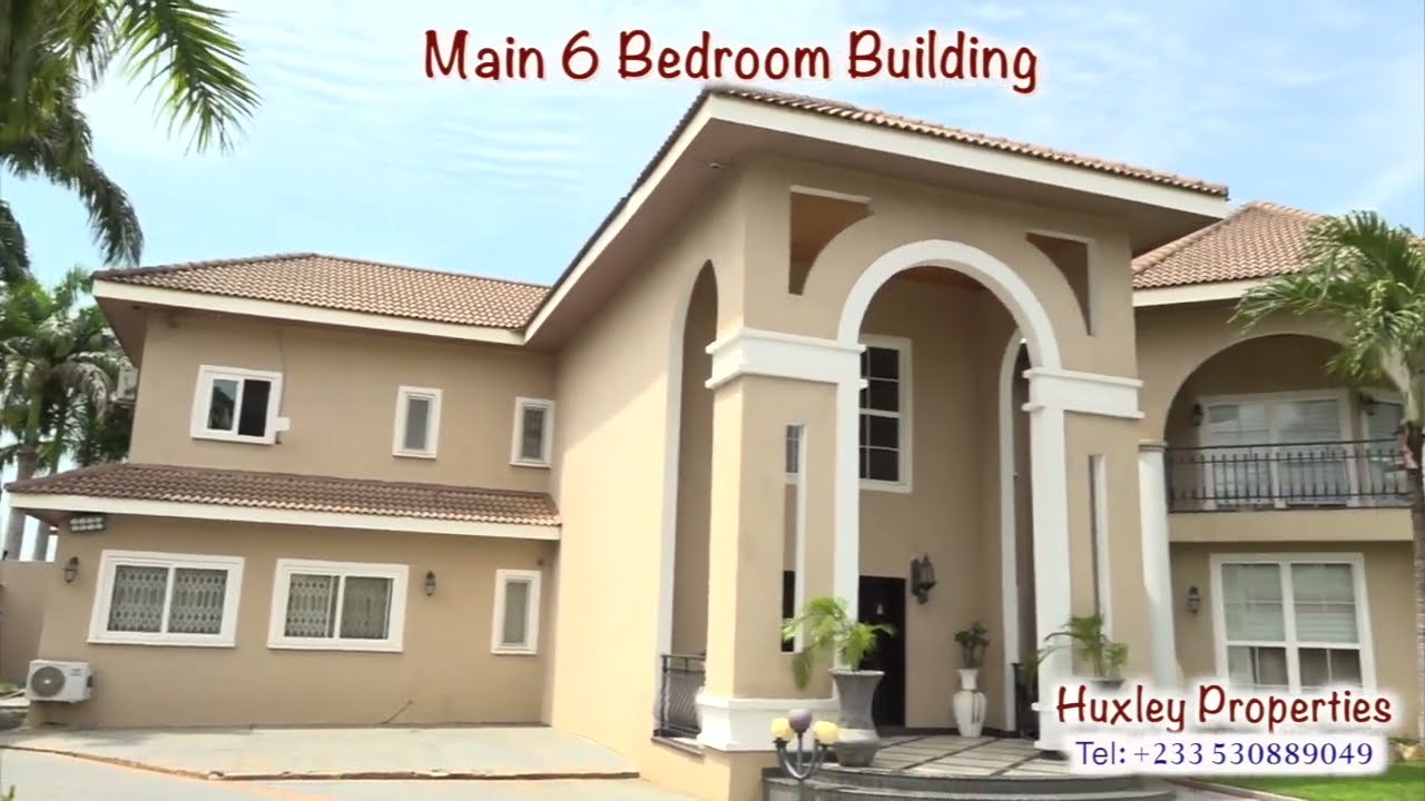 UNREAL! GREAT DEAL LUXURIOUS 6 BEDROOM/BATH MANSION AT GHANA'S MOST DESIRED LOCATION TRASACCO VALLEY