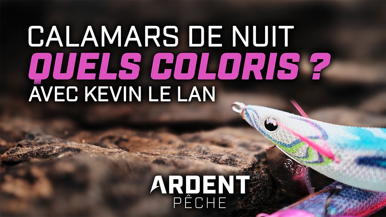 P&ecirc;che du calamar de nuit : 4 egi par K&eacute;vin Le Lan