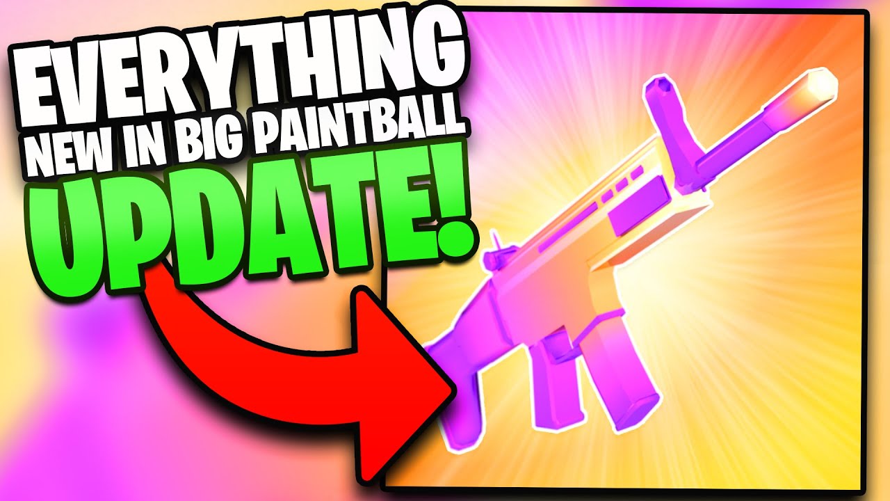 Everything New With The Roblox Big Paintball Update