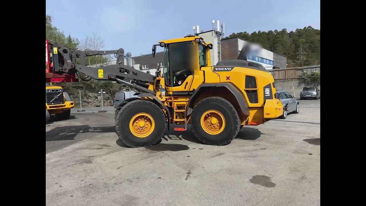 2020 Volvo L60H wheel loader w/ multiplow, two-way spreader, Holms broom, manual forks and bucket