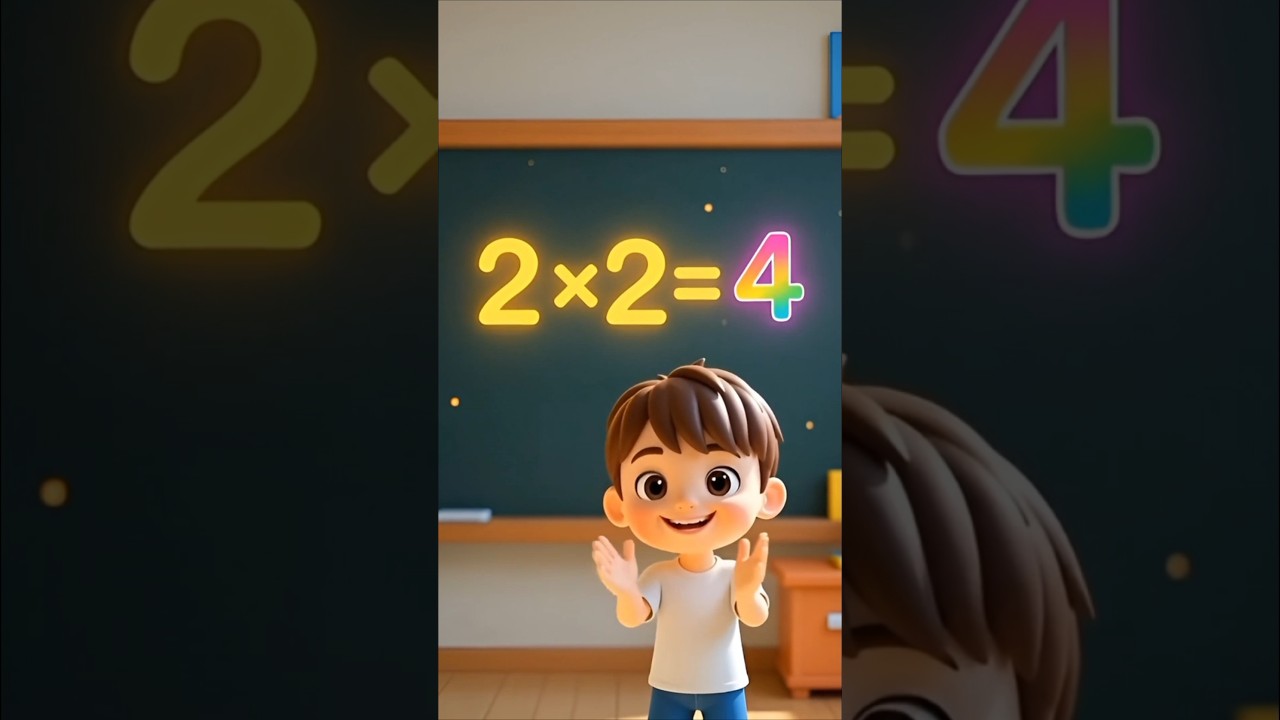 2 Ka Pahada | Fun Learning For Kids | 3D Cartoon #ytshorts #kidslearning #shorts #cartoon #ai