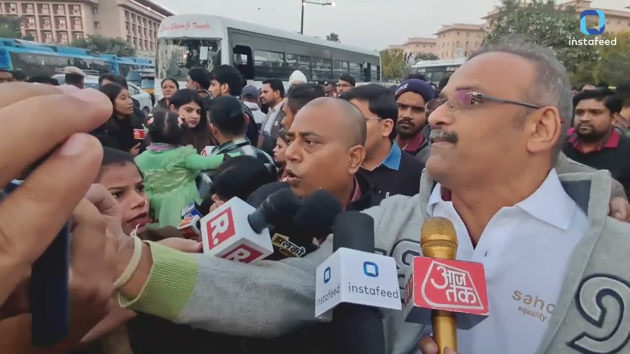 Atul Subhash को इंसाफ़ दिलाने जब सड़कों पर उतरे लोग तो हुआ बवाल! #delhi #atulsubhashcase #viralvideo